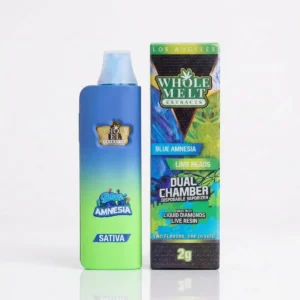 Blue And Lime Heads Whole Melts V7 Disposable 2G | Official Whole Melt Extracts Vape