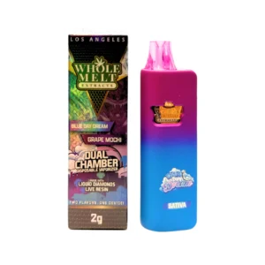 Blue Day And Grape Whole Melts V7 Disposable 2G | Real Whole Melt Extracts Vape