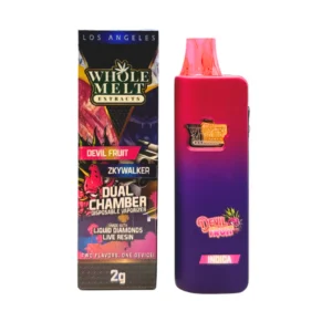 Devil Fruits & Skywalker Whole Melts V7 Disposable 2G | Dual Chamber Indica Vape
